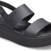 Crocs™ Brooklyn Low Wedge Womens Black/Black