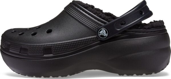 Crocs™ Classic Platform Lined Clog W Black