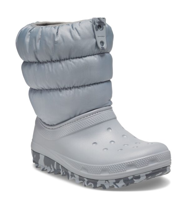 Crocs™ Classic Neo Puff Boot Kid's 207684 Light Grey