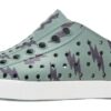 8339a07719c705dfbe7ae4d29fb975a8 NATIVE Jefferson Print Youth Folk Green/Shell White/Onyx Lightning