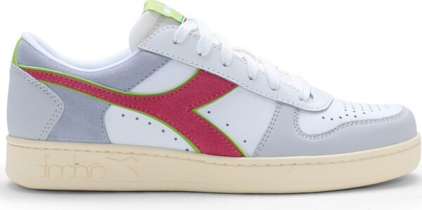 83916a14d60b460becda0797e20d644c DIADORA Magic Basket Low Women's White/Lunar Rock