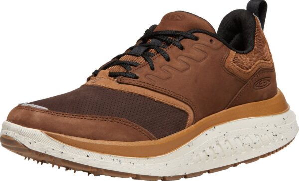 84b17640db4e0c14b200774d8ba48c90 Keen Wk400 Leather Men's Bison/Toasted Coconut