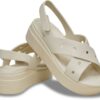 Crocs™ Brooklyn 4U Cross Strap Sandal Frappe