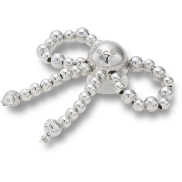 87a37c0cc03dea8fafd4b7a8efab579a Crocs™ Jibbitz Silver Beaded Bow 198445304255 Jibbitz Silver Beaded Bow 198445304255