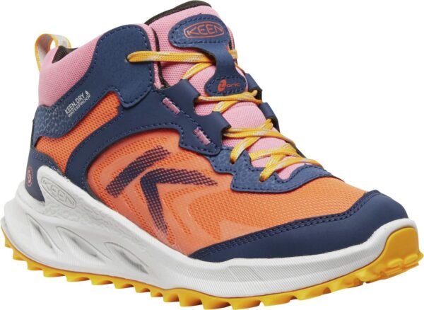 Keen Zionic Mid Wp Kid's 1031137 Naval Academy/Nasturtium