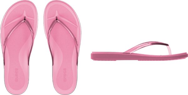 881de657b2e8ac5dd0f38aaaeb29020c Crocs™ Miami Jelly Round Toe Flip Women's Pink Lemonade Jelly