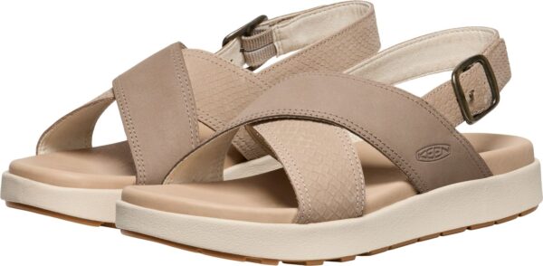 89130ace9be61366a368c2697fee8a33 Keen ELLE LUXE CROSS STRAP 1030522 Plaza Taupe/Brindle