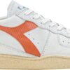 8a158387bc79d5c82734166d7bea30b2 DIADORA Mi Basket Low Used White/Orange Peel