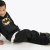 8a268f112675f31f44162f9d094425b7 DIADORA JU.HOODIE SUPERHEROES Black