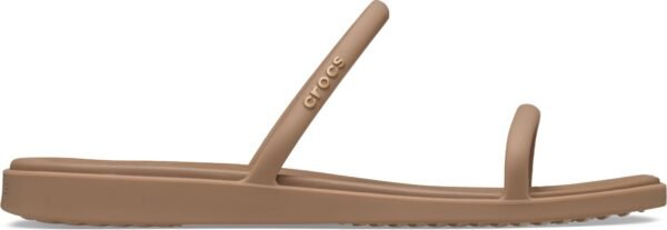 Crocs™ Miami Two Strap Sandal Milk Chocolate