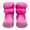 8cd02ffc2c1a4f0aa781e27d11af69e3 Crocs™ Kids' Winter Puff Boot Electric Pink/Light Grey