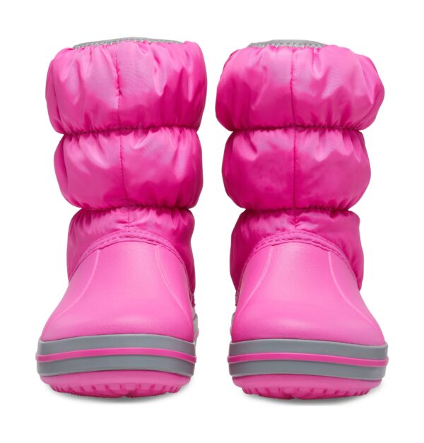 8cd02ffc2c1a4f0aa781e27d11af69e3 Crocs™ Kids' Winter Puff Boot Electric Pink/Light Grey