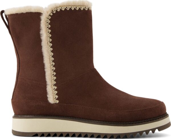 TOMS SUEDE WOMEN'S BERGEN BOOT 10021409 Dark Brown