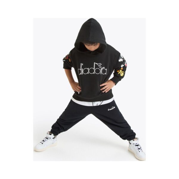 8dde58434fde1cdaaa01a0a2daf680d4 DIADORA JU.HOODIE TEAM Black