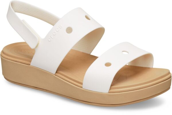 Crocs™ Brooklyn Sandal Kid's Chalk/Cashew