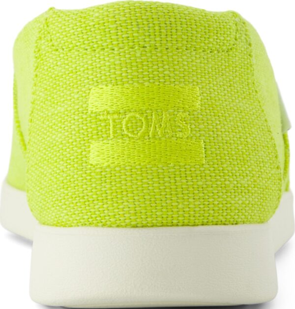 TOMS BRIGHT LIME HERITAGE CANVAS 10021924 Medium Green