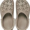 Crocs™ CLASSIC FLORAL CUT OUT CLOG Taupe