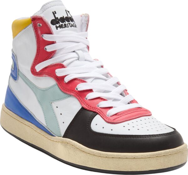 90f629064d374675828d2401a7134111 DIADORA Mi Basket Used White/Princess Blue/Black