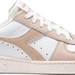 DIADORA Magic Basket Low Leather Wn White/Whisper Pink