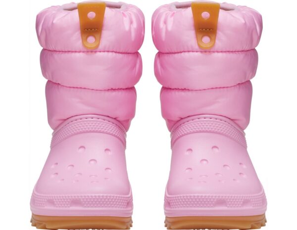 Crocs™ Classic Neo Puff Boot Kid's 207684 Pink Tweed/Gum