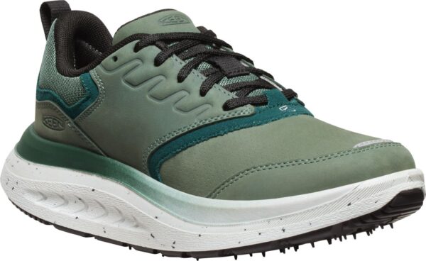 91df6a5a048185dd1f7b1da2913e97fc Keen Wk400 Leather Women's Dark Forest/Sea Moss
