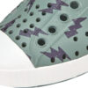 91eddf8057aa7170f0ee6d2e2a972e9e NATIVE Jefferson Print Youth Folk Green/Shell White/Onyx Lightning