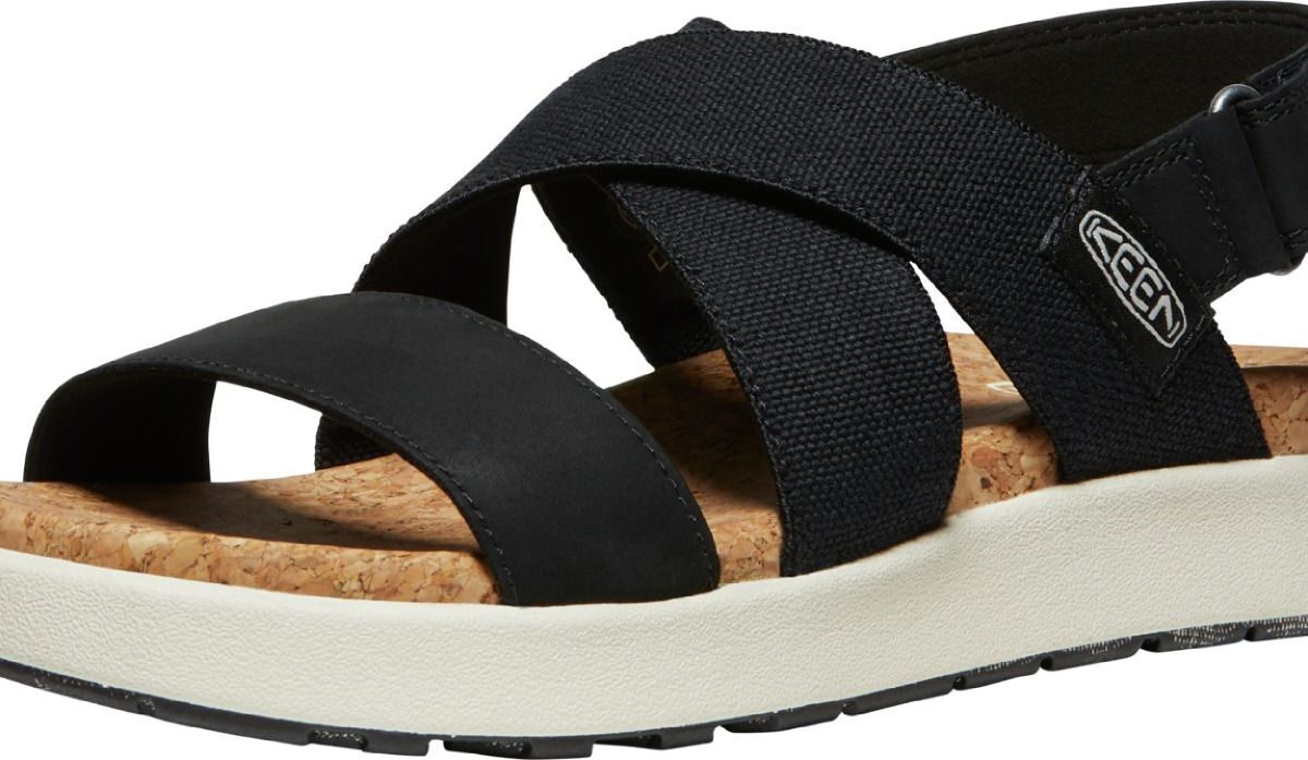 Keen ELLE CRISS CROSS BLACK/BIRCH