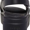 Crocs™ Brooklyn 4U Cross Strap Sandal Black
