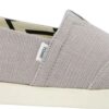 TOMS DRIZZLE GREY HERITAGE CANVAS 10021572 Grey
