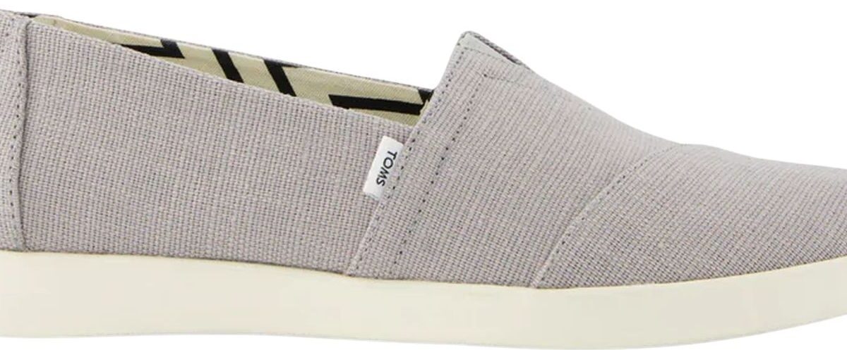 9438e376d671a80f50319b26a1bc62c5 TOMS DRIZZLE GREY HERITAGE CANVAS 10021572 Grey