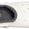 Crocs™ Classic Lined Clog White/Grey