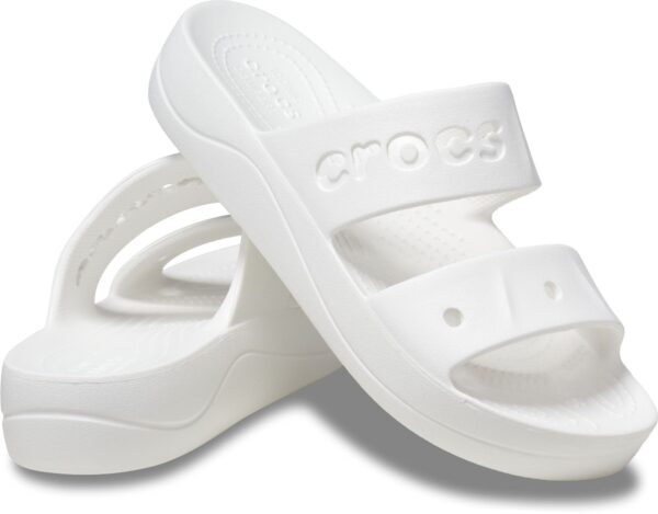 95504e9f06ebb30b80a838858fca5ae9 Crocs™ Baya Platform Sandal White