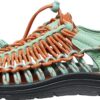 95a6322c0711895dfeeddd75bf62a3e9 Keen UNEEK WOMEN Granite Green/Gold Flame