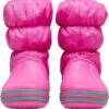96dbe4f883e93730e703ce5dc238aad7 Crocs™ Kids' Winter Puff Boot Electric Pink/Light Grey