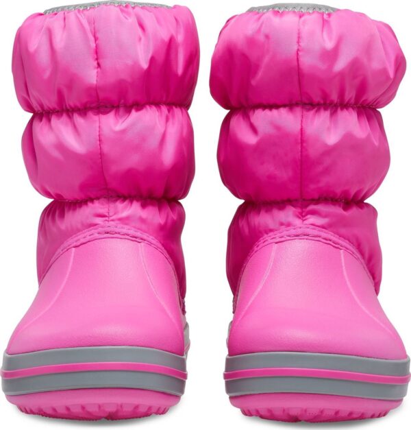 96dbe4f883e93730e703ce5dc238aad7 Crocs™ Kids' Winter Puff Boot Electric Pink/Light Grey