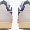 9714c876b0fee7ac0a3c6c84756f142a DIADORA Magic Basket Low Suede Leather White/Blue Eyes