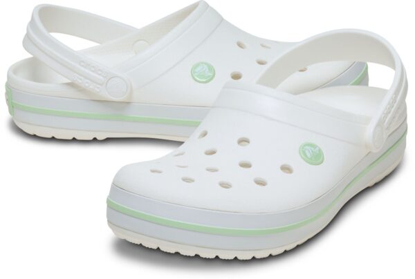 Crocs™ Crocband White/Serene Green