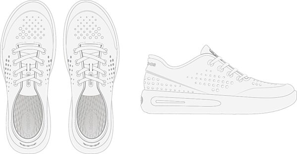 Crocs™ INMOTION PACER WOMEN'S White/Moonlight