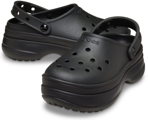 Crocs™ Classic Stacked Clog Black/Black