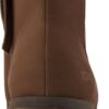 TOMS LEATHER WOMEN'S EVELYN BOOT 10021283 Dark Brown