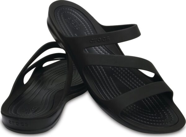 203998-060 Crocs™ Women's Swiftwater Sandal Black/Black