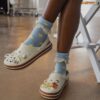 Crocs™ Crocband Gum Clog Summit White
