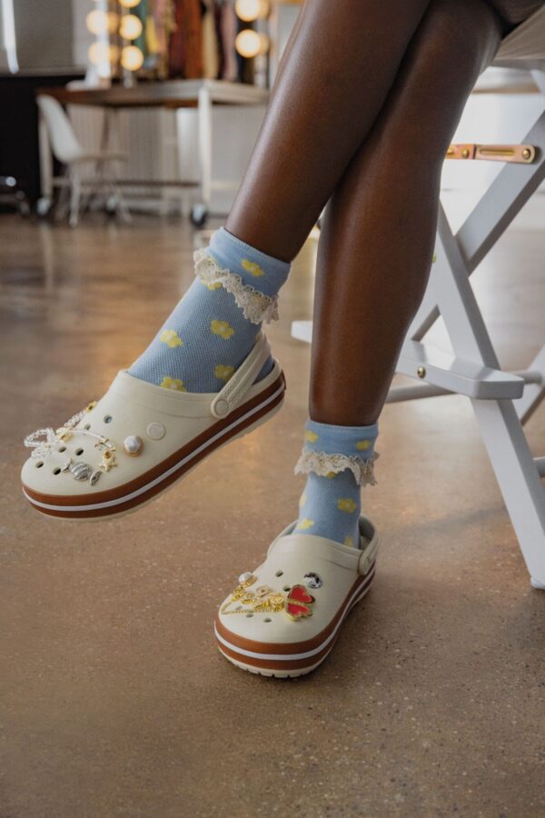 Crocs™ Crocband Gum Clog Summit White