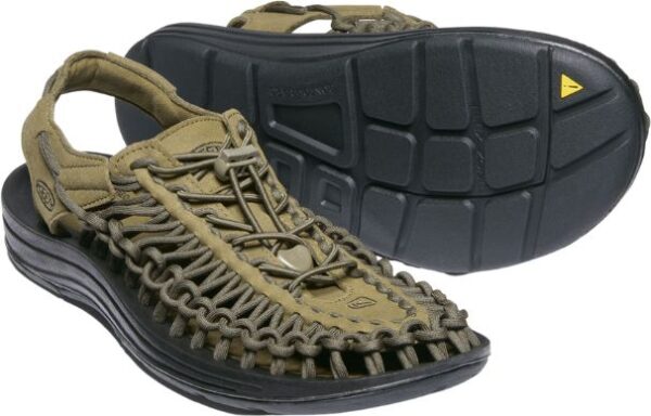9928ffdfb3247034fd4e2bf151fbfe79 Keen UNEEK MEN Dark Olive/Black