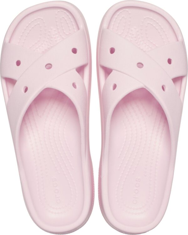 99d6a6fb665f932882f058d4c13cb9e4 Crocs™ WOMENS CROSS STRAP Pink Milk