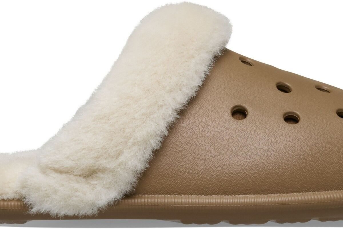 9af818af075002a1c6131164c0a291f1-1 Crocs™ Classic Fuzz Scuff Sepia