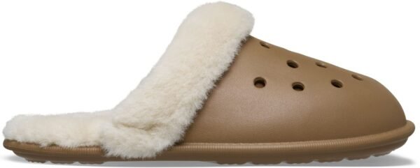 Crocs™ Classic Fuzz Scuff Sepia