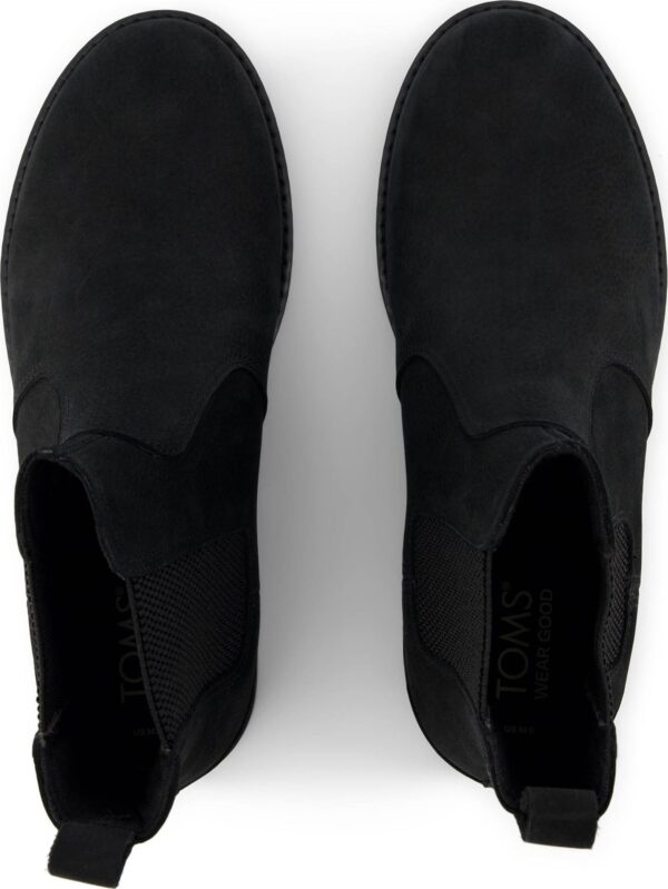 TOMS WR LEATHER MEN'S BOOT 10021376 Black