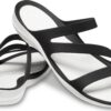 Swiftwater Sandal W Crocs™ Women's Swiftwater Sandal Black/White