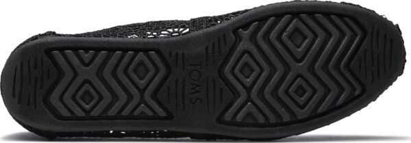 TOMS Moroccan Crochet Women's Classic Alpargata Black